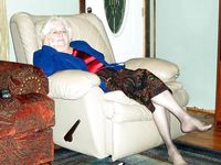 Mature sock and nylon sole 4