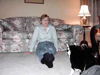 Mature sock and nylon sole 4