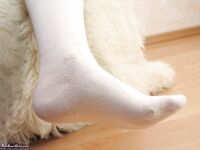 Violetta Boot and sweaty sock feet