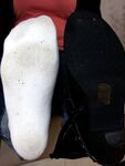 Ginsy Boot and sweaty sock feet