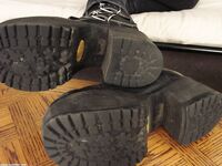 Charlie boot and sweaty socks