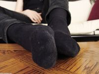 Charlie boot and sweaty socks