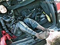 Young Goddess Boot & Stockings worship 1