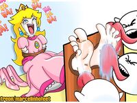 Peach Tickling Feet
