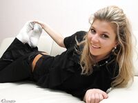 Girls posing in socks 2