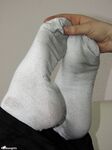 Girls posing in socks 2