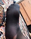 My Nylon feet and sweaty body