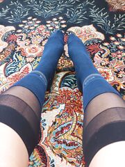 My Nylonfeet after walking for 12 hours.
