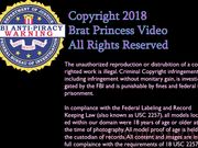 Brat Princess 2 - Princess Carmella - Lick My Stinky Feet Loser