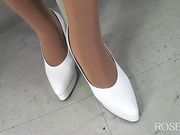 Roselip 0450 - JAV Pantyhose Footjob