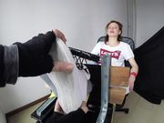 [TICKLING] Octopus - Redhead Dancer - Feet in the Stocks - First Time Giulia