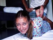 [TICKLING] RussianFetish - Yoga instructor - Hogtied and tickled