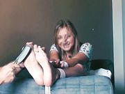 [TICKLING] RussianFetish - Yoga instructor - an unusual reaction