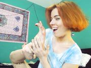 Amber Honey - Sucking My Toes & Licking Soles