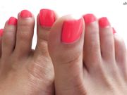 Stella Liberty - Neon Toe Tease JOI