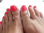 Stella Liberty - Neon Toe Tease JOI