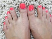 Stella Liberty - Neon Toe Tease JOI