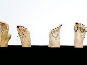 Dominant Femine - Cute Small Bare Feet In Beauty Salon Episode 37