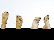 Dominant Femine - Cute Small Bare Feet In Beauty Salon Episode 37