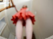 Amateur soles giantess and footjobs - Bimbo Redhead squashes you! POV