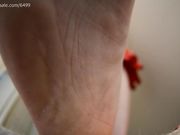 Amateur soles giantess and footjobs - Bimbo Redhead squashes you! POV