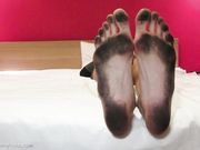 I Love Long Toes - Hania's dirty feet