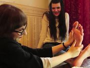 I Love Long Toes - Hania and Amelia together