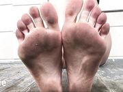 Allie - Dirty Foot Fetish POV