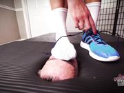 Bratty Foot Girls - Mikayla Miles - Stuck and forced to Sniff my Size 16's