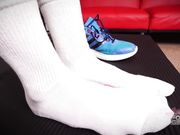 Bratty Foot Girls - Mikayla Miles - Stuck and forced to Sniff my Size 16's