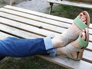 Grace's sandals