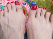 Lady Victoria Valente - Just my feet outdoors