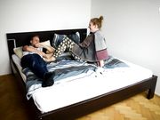 Czech Soles - Excited by her big bare feet in his face