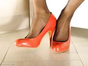 I Love Long Toes - Shoes and stockings