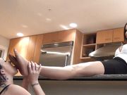 The Foot And Tickling Obsession - Ashey Sinclair's Foot Loving Job Interview