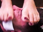 Bratty Foot Girls - Kimber Woods, Asia Perez - Very Stinky Forced Foot Smelling