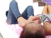 Newmfx - Cindy’s new footslave