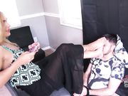 Bratty Foot Girls - Princess Jenny Jett - Jenny's Stinky Face Foot Rest