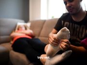 Czech Soles - He can't take the smell of Didi's feet and socks