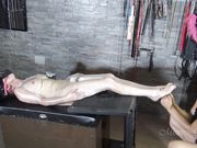 Mistress Gaia - Tickeled and Encased In Clingfilm