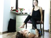Polish Mistress - Russia Dominates Poland - Russian Language - Barefoot