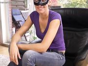 Madame Marissa - Making him smell my feet - and the camera girl's as well!