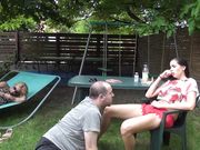 Goddess Rea Longest Legs - REA - 'Holiday House' - EXTREME Footsmother (With Facekicking Finish)