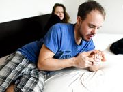 Czech Soles - Foot pervert violating Anna's smelly nylons and feet