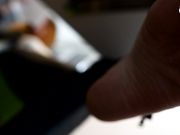 Czech Soles - Office shoe licker under his Boss's table