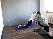 Czech Soles - Rose - Beaten By Gym Instructor's Feet