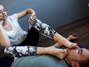 Czech Soles - Rose - Beaten By Gym Instructor's Feet