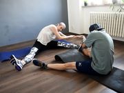 Czech Soles - Rose - Beaten By Gym Instructor's Feet