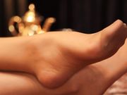 Feet Beauties - Kasia Bossy Lady Pantyhose Fetish