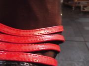 Young Goddess Kim - Shoe cleaner gimp